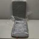 6 Pack Storage Cubes Organizer with Reinforced Steel Frame ,Collapsible fabric storage bins,Large Storage Baskets for Organization, Closet, Shelves, Offices, Toys, Books.(Gray, 18.5"x11"x7.9")