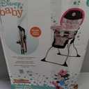 Disney Baby Minnie Mouse Foldable Highchair for Baby, Simple Fold High Chair with 3-Position Tray, Garden Delight