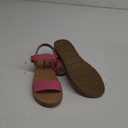 Soda Kids Open Toes One Band Ankle Strap Flat Sandals 4