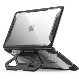 SUPCASE for MacBook Neo 13 Inch Case with Stand 2026 (Unicorn Beetle Pro), Model A3404 (A18 Pro Chip) Military-Grade Protection Heavy Duty Hard Shell Protective Cover for MacBook Neo 13", Black