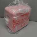 YSSOA Mini Fridge with Observation Window 4-Liter Six 12 oz Cans Portable Warmer & Cooler Compact Refrigerator, 100% Eco Friendly and Freon-Free, Pink