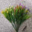 8 Bundles Artificial Flowers for Outdoors Fake Wildflowers Daisies UV Resistant Faux Flowers for Home Window Box Garden Planter Indoor Outside Decorations