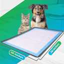 TidyFriend Dog Pee Pad Holder Tray Fits Up to 30” x 36” Wee Wee Pee Pads - Stable Grip, Raised Edges, Quick-Wipe Silicone Surface Dog Potty Tray Holder for Indoor Flooring Protection (Grey)