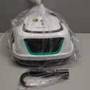 WYBOT A1 Cordless Robotic Pool Cleaner, Automatic Pool Vacuum for Above Ground with 120 Mins, Double Filters, LED Indicator, Charge in 2.5 Hours, Ideal for Above & In-ground Flat Pools - Whitegreen