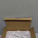 4 in 1 Desk Cup Holder with Storage - Clamp on Under Desk Headphone Hanger - Detachable Pen Cup Holder Desktop Storage for Desktop Attachments Accessories (White)