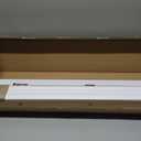 Lotus & Windoware Cordless, 2 Inch Faux Wood Blind, 36" Wide x 36" Long, Window Blinds, Blinds & Shades, Blinds for Indoor Windows, Embossed, Bright White