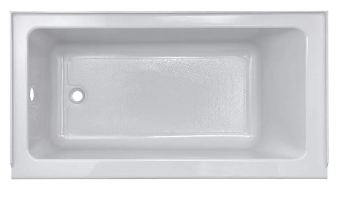 American Standard 2973202.020 Studio 60 x 30-Inch Alcove Bathtub, Left-Hand Drain, White