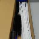 50 Feet Dryer Vent Cleaning Kit for Drill Lint Removes Dryer Vent Cleaning System Dryer Vent Cleaner Kit Vacuum Attachment Dryer Vent Nozzle Hose Attachment Dryer Lint Brush Vent Trap Cleaner (50 FT-Update)