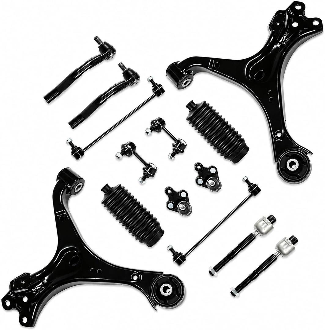 12PCS Front Suspension Control Arm Kit Fit for Honda Civic 2012-2015