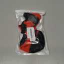 Osilly Car Steering Wheel Cover, 15 inch Carbon Fiber Microfiber PU Leather Elastic Steering Wheel Protector for Men Women, Anti-Slip Breathable Car Interior Accessories for Most Cars (Red)