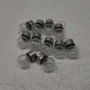 GIGALUMI Solar Lights Outdoor Waterproof ,11 Pack Solar Hanging Lights Garden Decor,Gifts for Women Mom Grandma,Solar Outdoor Lights Lantern Cracked Glass for Yard, Fence, Tree(Warm White)