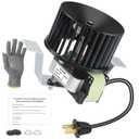 85598000 Bathroom Exhaust Fan Motor Assembly | Quiet High CFM Replacement for 605, 668N, 605N, 665N, Bath Fans | Energy Efficient. Long-Lasting. Easy to Install Ventilation System