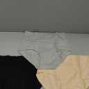 Eiggam Tummy Control Underwear Soft High Waisted underwear Full Coverage Briefs Breathable Postpartum Cotton Womens Panties, Size:L