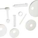 Winco Pump Kit with Standard Pump and 5 Lids,White,Medium