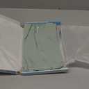 ZIGJOY Shark-Fin Transition Swaddle - 1.0 Tog Baby Sleep Sack Soft Cotton Transitional Swaddle Baby Wearable Blanket (6-12 Months, 2 Pack-green&grey)