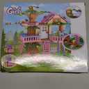 HSANHE Tree House Building Set Compatible with Friends, 504 PCS Forest House Building Kit Birthday Gift for Kids Girls Boys Age 6-12 Years7652