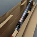 Mongoose Elevate Duo Air Youth/Adult Folding Kick Scooter, Air Filled Tires, Ages 8 Years and Up, Kickstand, Max Rider Weight 220 Pounds, Grey/Red