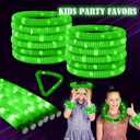 Green 12PCS Glow Sticks Stocking Stuffers Party Favors-Glow in The Dark Party Supplies for Kids and Adults, Perfect for Festivals, Birthday Parties, Raves, Concerts, and Camping Decorations