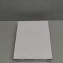 Joiedomi 8 inch Christmas Glitter Star Tree Toppers, Battery Powered Metal Silver Star Lighted with LED Warm White Lights for Xmas Decorations, Holiday Party Indoor Decor