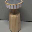 HD Designs 8 in Wood Candle Holder