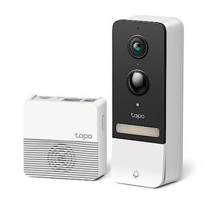 Tapo TP-Link Smart Video Doorbell Camera, Chime Included, 2K 5MP, Color Night Vision, 2-Way Audio, Free AI Detection, Cloud/SD Card Storage, Works w/Alexa & Google Home, D230S1
