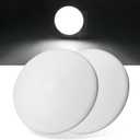 RV Light Interior 12V, 4.5Inch RV Ceiling Dome Light, RV LED Puck Light with ON/Off Switch, 500LM Camper Lights Fixture for RV Boat Camper Trailer (6500K Cool White, 2PCS)