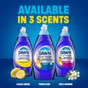 Dawn Platinum Dish Soap Fresh Rain Scent Liquid Dishwashing Detergent, Powerful Dawn Dish Soap for Tough Grease Removal, 30 oz