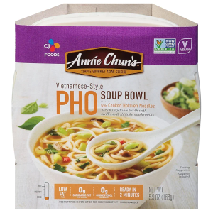 Annie Chun's Soup Bowl, Vietnamese Style Pho, Non GMO, Vegan, 5.9 Oz (Pack of 6), Best By: MAY 03 2025