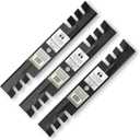 Terre Products, 3 Pack Mulching Lawn Mower Blades, 48 Inch Deck, Compatible with Gravely, Scag, Hustler, John Deere, Bad Boy, Replacement for 795757, 481706, 482461, 038-5350-00