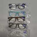 CCVOO Reading Glasses for Women/Men, Eyeglasses, Blue Light Readers for Women/Men, Computer Eye Glasses, Cheaters (*C1 Mix)