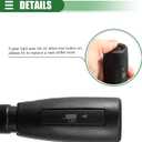 Motoforti Automatic Transmission Shift Lever, Shift Select Lever with Tow Switch, for Chevy Silverado 1500 2500 3500, Rubber Metal, Black
