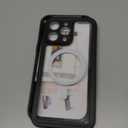 Beeasy for iPhone 15 Pro Max Waterproof Case with Magsafe, IP68 Underwater Military Grade, Phone Case with Shockproof, Dustproof, Rugged 360 Full Body Protection Cover with Built-in Screen Protector