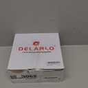 DELARLO Tri-Ply Stainless Steel 8 inch Frying Pan With Lid, Oven Safe Induction Skillet, Suitable for All Stoves Up to 600℉ 