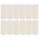 ALVABABY 12PCS Newborn Cloth Diaper Inserts - 4 Layers, Reusable, Overnight 12SMB
