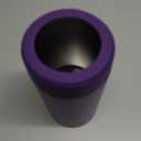 Frost Buddy Universal Buddy Can Cooler - Fits All - For Regular 12 & 16 oz or Slim-Size Bottles - Insulated Double-Walled Stainless Steel (Purple)