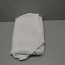 Lann's Linens - 132" Round Premium Tablecloth for Wedding/Banquet/Restaurant - Polyester Fabric Table Cloth - White