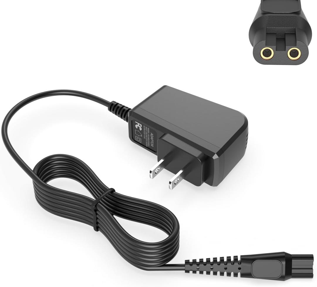 Superer 15V Charger Fit for Philips Norelco HQ8505 3000 5000 6000 7000 9000 Series, Multigroom MG5750 MG7750 MG7770 MG7790 QP6531 BG7030 BG7040 BG5025 S9987 Shaver Trimmer Power Cord