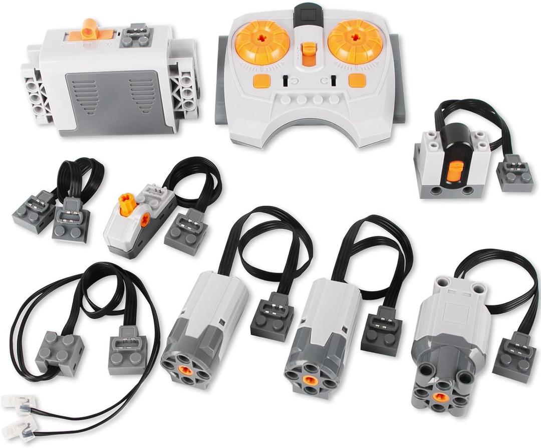 9-in-1 Motor Kit Compatible With Lego Technic, Set With Powerful Motors, Advanced Control Functionality, Ultimate Compatibility
