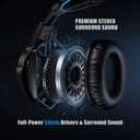 Gaming Headset for Xbox one PS4 (Black)