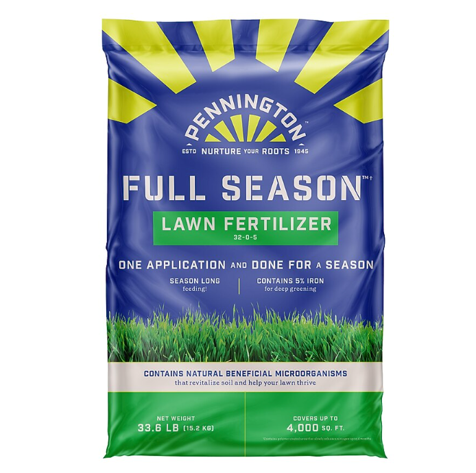 Pennington Full Season Lawn Fertilizer 32-0-5 4M 11.2lb