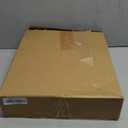 Wesiti Christmas Wooden Nativity Manger Wood Nativity Scene with Roof Star 14.5 x 10.5'' for Inside 7 Inch Scale Holy Family Wooden Stable Creche Home Desk Decor (Without Figurines)