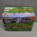 JOYIN Dinosaur Toys with Activity Play Mat & Storage Cage, 19 PCS Realistic Dinosaur Figures & Trees for Toddlers Kids Ages 3-5, Ideal for Boys and Girls Gift