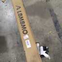 50" 55" 60" Black Wood Bunk Bed Ladder, Lofted/ Dorm/ RV Bed Bunkbed Ladders with 4in Extra Wide Steps and Non-Slip Pads, Replacement Wooden Ladder for Motorhome/ Camping (Wood Color, 60in / 153cm)