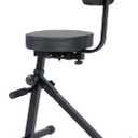 Adjustable Guitar Stool with Backrest, Standard Guitar Seat Drum Seat, Adjustable Drum Throne，Musicians Throne