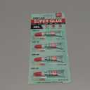 Super Glue Gel Pro, Clear Four 4 Gram Superglue, All Purpose CA Glue for Wood Plastic Craft Metal, Instant Cyanoacrylate Adhesive Repair Ceramic Glass Furniture Leather, Single Use, Quick Dry