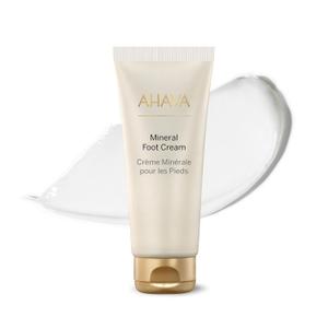 AHAVA Dead Sea Water Mineral Foot Cream - Nourishes & Hydrates Dry Soles, Prevents Cracks & Irritations, with Witch Hazel Leaf, Osmoter blend, Jojoba, Avocado, Sweet Almond & Wheat Germ Oil