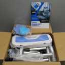 Sliding Shower Chair for Inside Shower & Bathtub, 500lb Heavy Duty Adjustable Height Transfer Bench, Shower Bench Seat for Elderly Disabled & Seniors