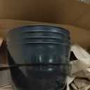 4 Pack 16 Inch Large Plant Pots,Plastic Planters for Outdoor Plants