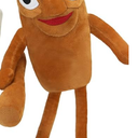 QNIQWIZ Italian Brainrot Plush,17" Tung Tung Tung Sahur Plushies, Soft Cute Stuffed Animals Inspired Plush Toy Stocking Stuffers for Kids and Adults(1PC)