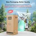 EVIKA 0.26 Gallon Handheld Garden Pump Sprayer, Hand Pump Pressure Sprayer with Adjustable Nozzle, Water Sprayer for Plants, Lawn and Garden, 1/4 Gallon Yellow Weed Sprayer